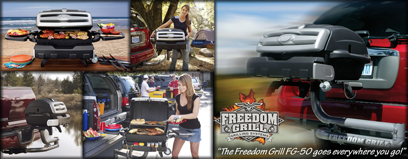 Jeg regner med tragt indarbejde Freedom Grill FG-50 "The Ride Outside Grill" - Home
